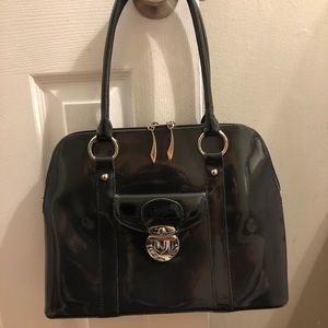 Beijo Vinyl Shoulder Bag